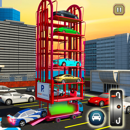 Multi-Level Smart Car Parking: Car Transport Games icon