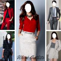 Women Work Outfits Photo Suit on 9Apps