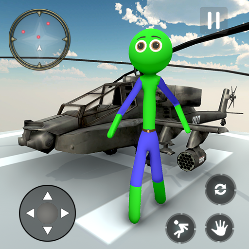 Spider Stickman Rope Hero - Spider Hero Games icon