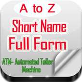 A to Z Full Forms on 9Apps