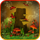 ikon Mushroom Live Wallpaper Free