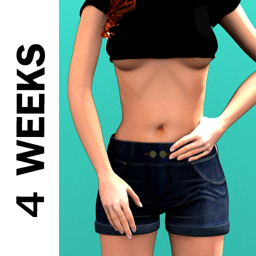 worksout 4 weeks-Female fitness &amp; lose weight icon