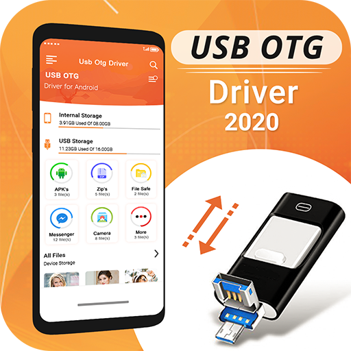 OTG USB Driver for Android - Converter USB to OTG icon