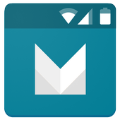Material Status Bar icon