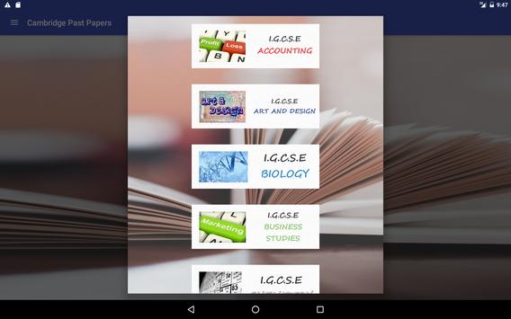 Cambridge Past Papers скриншот 10