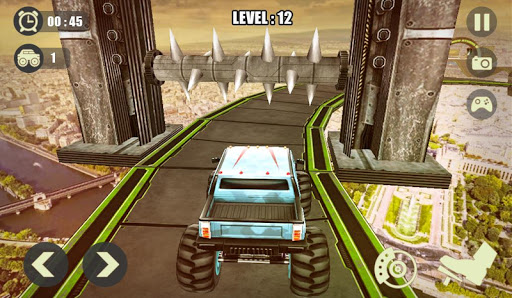 3D Grand Monster Truck : Impossible Derby Stunt screenshot 4