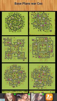 Base Plans War Coc screenshot 1