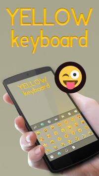 Yellow GO Keyboard Theme screenshot 2