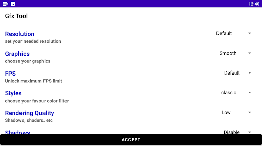 Gfx Tool Ultra - Game Booster screenshot 7
