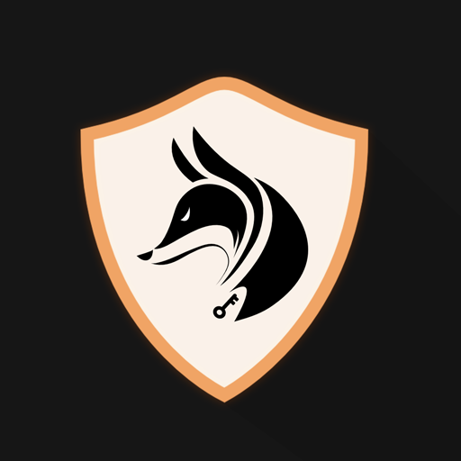 Black fox vpn: Proxy Master with online safety icon