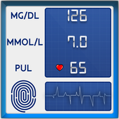 Blood Sugar Tracker : Glucose Health Checker Diary icon