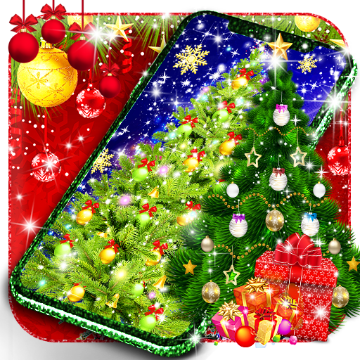 Christmas tree live wallpaper icon