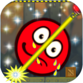 red ball hero icon