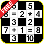 Cross Math Puzzle icon