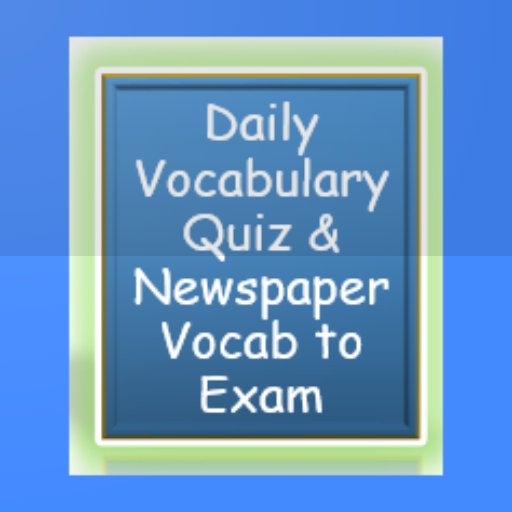 Daily Vocabulary Quiz &amp; Newspaper Vocab to Exam icon