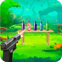 Real Bottle Shooter Game 3D