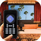 Remote for television set icon