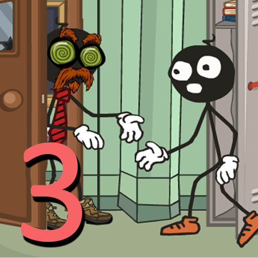 Stickman school escape 3 أيقونة