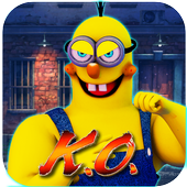 Angry Bob Hero banana Street Crime Fighter icon
