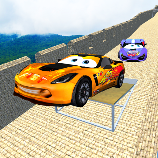 Superhero Cars Stunt Race 3D icon