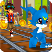 Subway V-mon Surf Train Runner icon