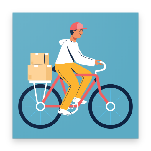 Alleycat Rush: Run, Cycle and Walk Messenger Game icon