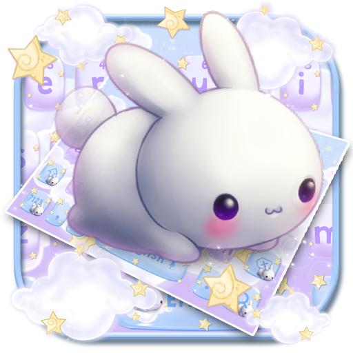 Kawai Rabbit Keyboard Theme icon