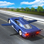 Flying Car Simulation 3d Game;Extreme Car Flyng icon