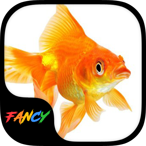 Gold Fish Fancy Keyboard Theme أيقونة