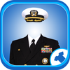 Navy Photo Suit Maker icon