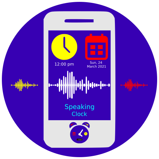 S-Clock (Smart Speaking Clock) icon