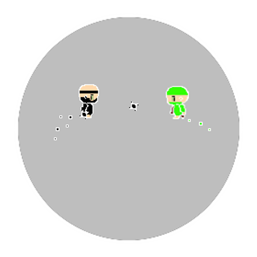 Ninja Kunai - pixel retro platformer icon