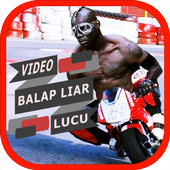 Video Balap Motor Liar Lucu icon