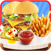 Fast Food Cooking Game icon