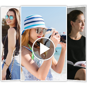 Photos Video Slideshow Music أيقونة