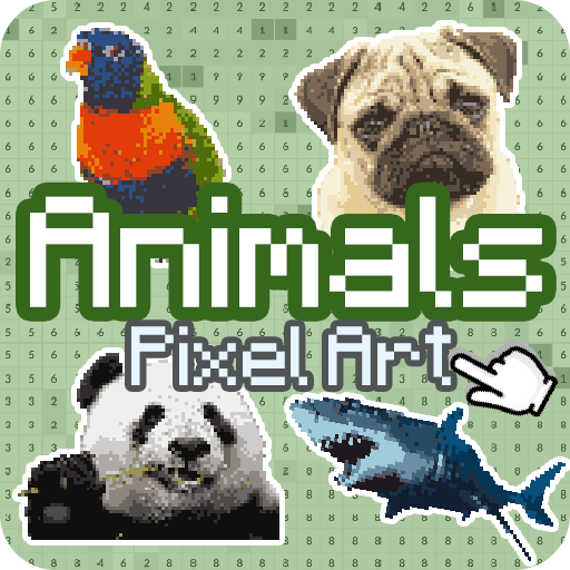 Animals Color by Number - Animals pixel art icon