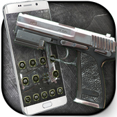 High quality pistol 3D Theme icon