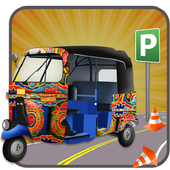 Rickshaw Parking Challenge 3D icon