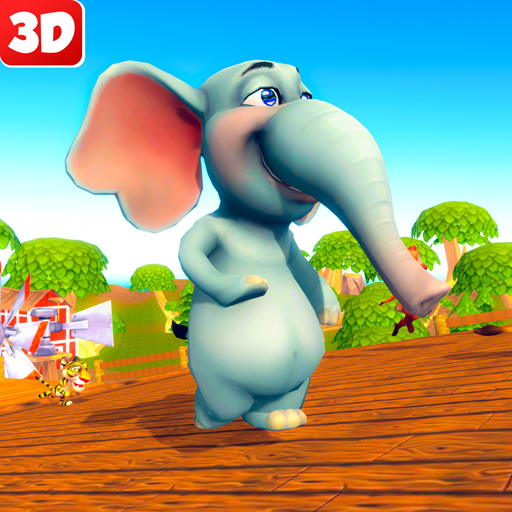 Fall Animals Knockout Racing Mania 3D: Dash N Run icon