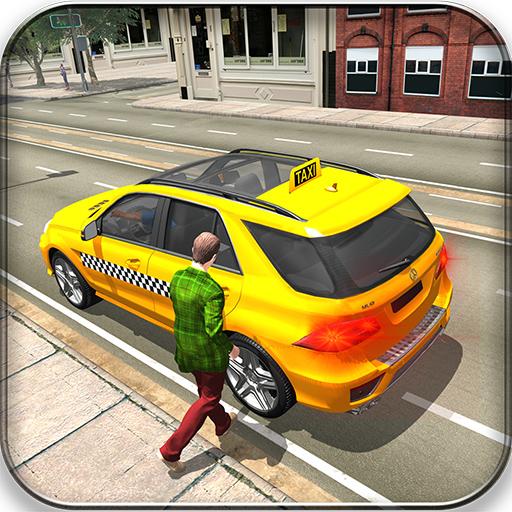 City Taxi Driving Game 2018: Taxi Driver Fun icon
