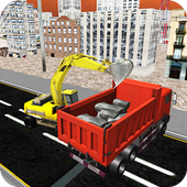 Stone Loader Excavator Sim icon