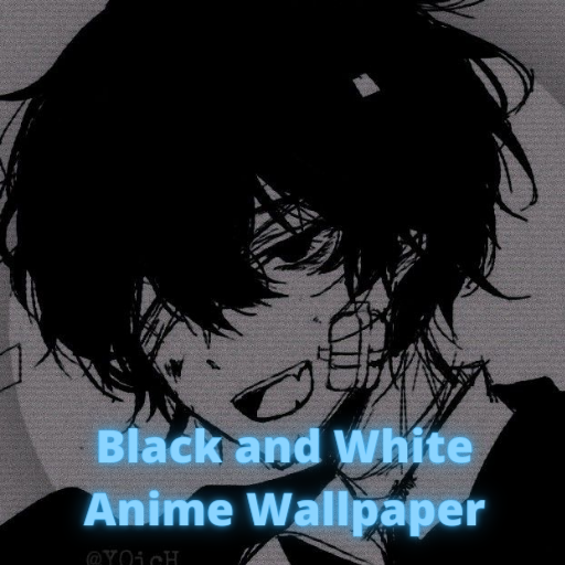 Black and White Anime Wp icon