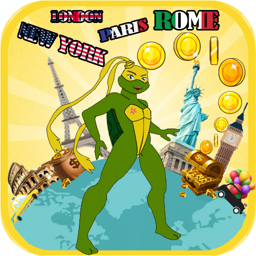 Turtle Adventure Ninja : paris icon
