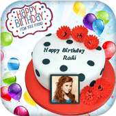 Name Photo on Birthday Cake on 9Apps