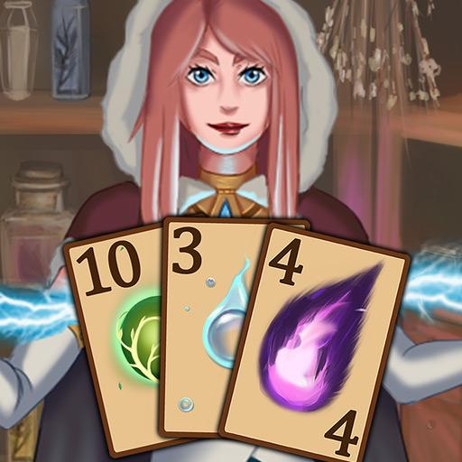 Witch Card Game Solitaire Free icon