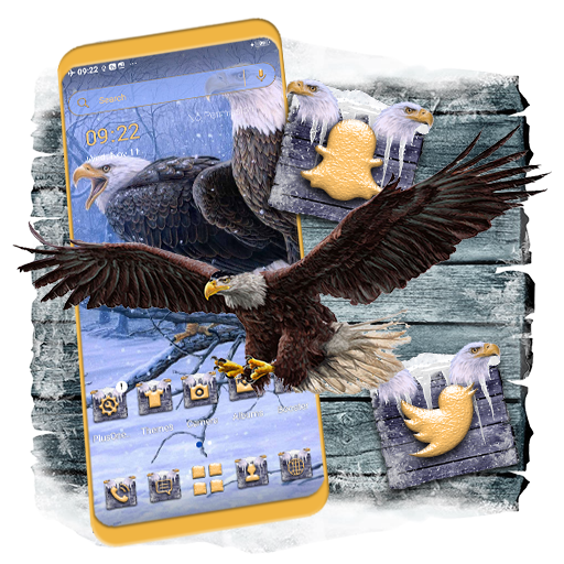 Winter Eagle Launcher Theme icon