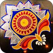 Rangoli Design : 200  Diwali Rangoli on 9Apps