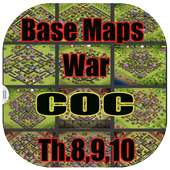 Base Map War COC Th.8,9,10