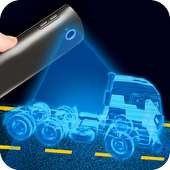 Hologram Kamaz Truck