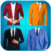Men Fashion Suit Photo Editor icon